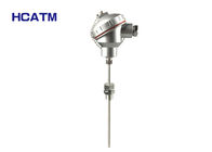 Gas liquid Pt100 Pt1000  high precision three-wire system armoured temperature sensor
